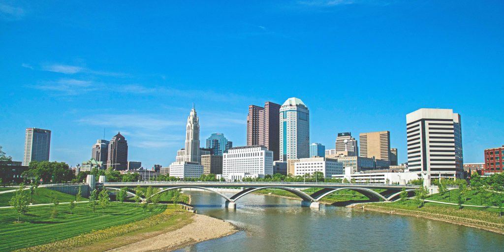 Columbus Fair Housing Is on the Rise 2 A skyline view of Columbus, Ohio.